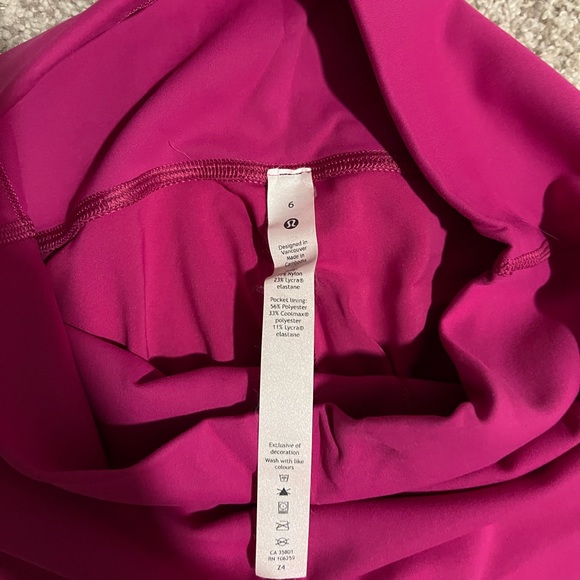 Lululemon Wunder Train High-Rise Tight 28"
Ripened Raspberry - Picture 6 of 8